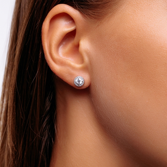 Stříbrné pecky &amp;quot;Grace&amp;quot; - 1