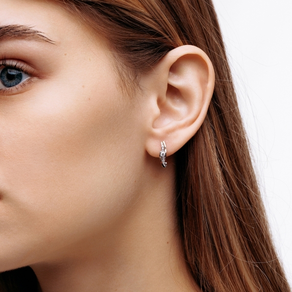 Stříbrné náušnice &amp;quot;Aurora&amp;quot; - 5