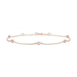 Gold bracelet "Glow"