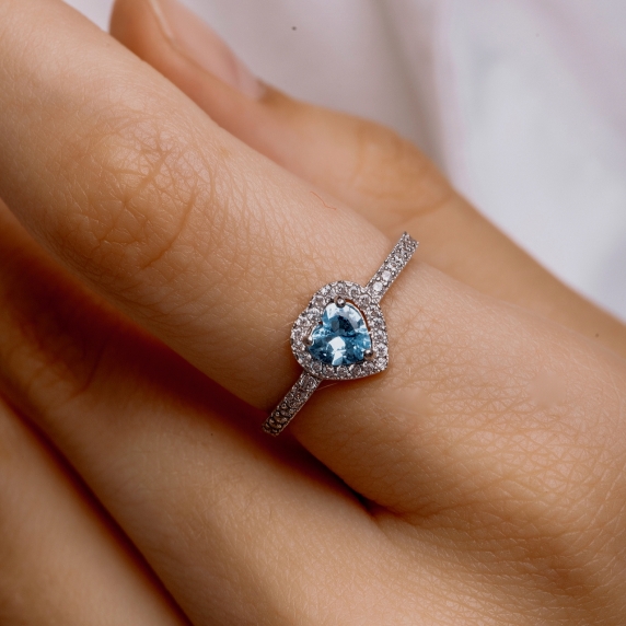 Срібна каблучка &amp;quot;Серце&amp;quot; - 3