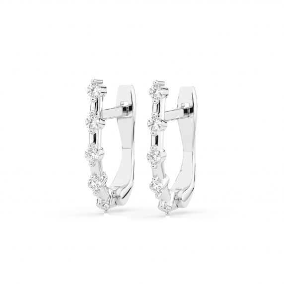 Золотые серьги «Эйфория» - 1