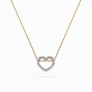 Zlatý náhrdelník «Láska» - 1