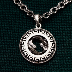 Stř&iacute;brn&yacute; př&iacute;věsek "Ryby"