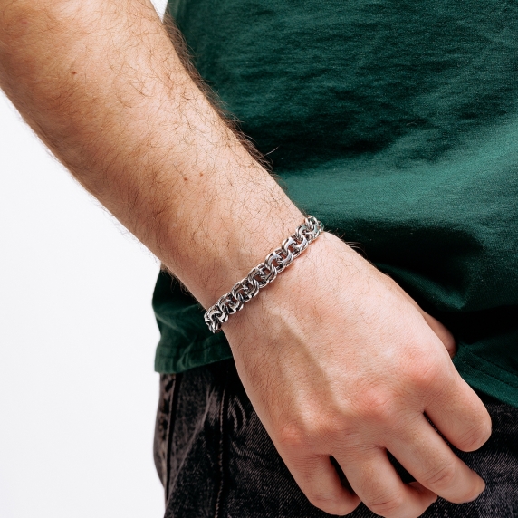 Stříbrný náramek &amp;quot;Bismarck&amp;quot; - 4