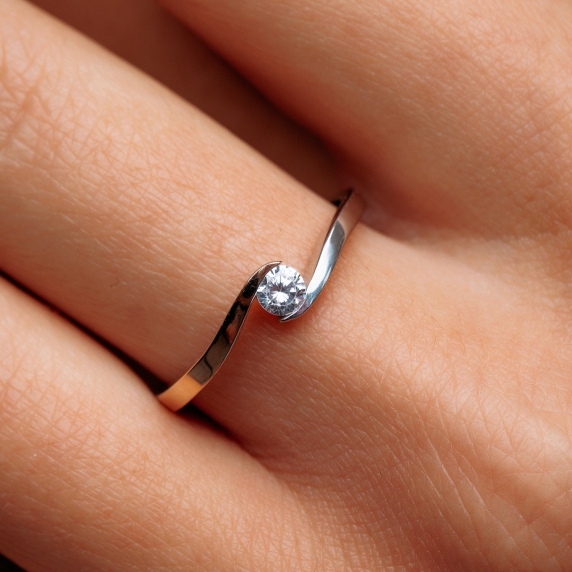 Срібна каблучка &amp;quot;Місяць&amp;quot; - 2