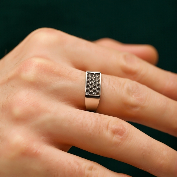 Срібний перстень &amp;quot;Рубіж&amp;quot; - 4