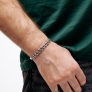 Silver bracelet &amp;quot;Flat Bismarck&amp;quot; - 1