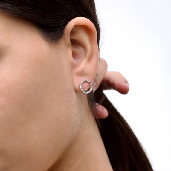 Silver earrings &amp;quot;Moon&amp;quot; - 2