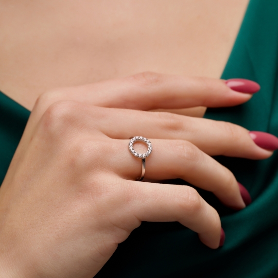 Silver ring &amp;quot;Moon&amp;quot; - 2