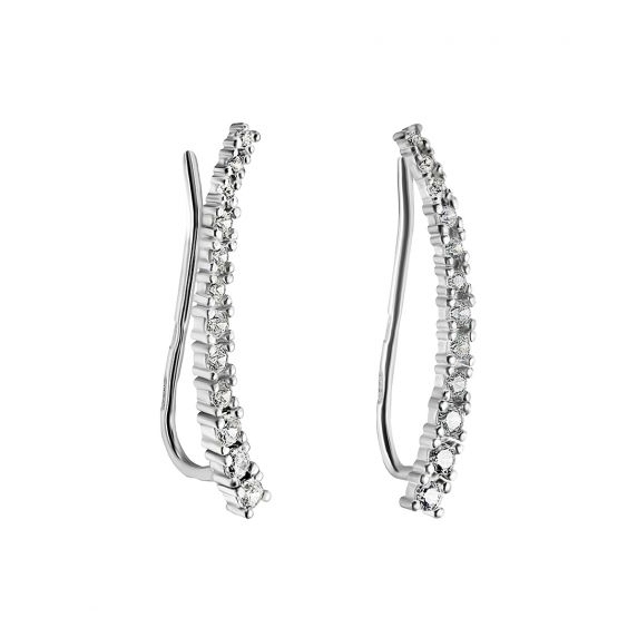 Stříbrné náušnice &amp;quot;Aurora&amp;quot; - 4