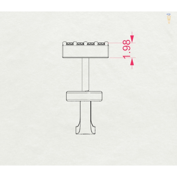 Золоті сережки «Аура» - 4