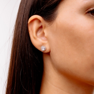 Stř&iacute;brn&eacute; n&aacute;u&scaron;nice "Srdce"