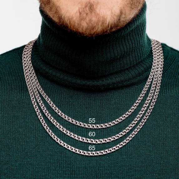 Silver chain &amp;quot;Fox Tail&amp;quot; - 7