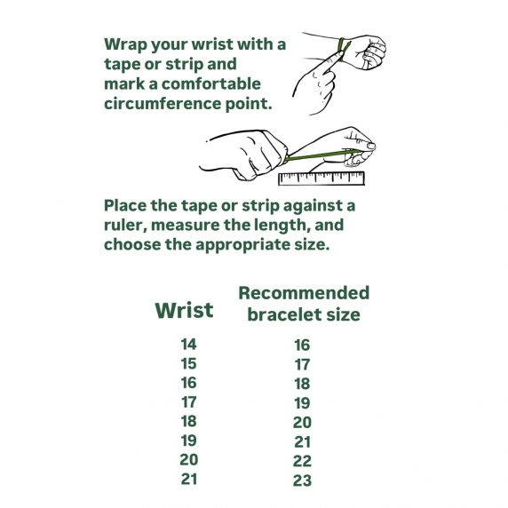 Золотой браслет &amp;quot;Тайна&amp;quot; - 7