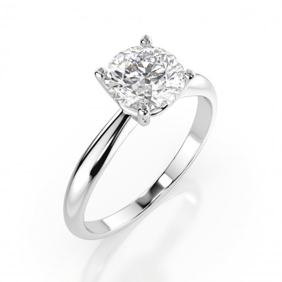 Gold Ring «Elegance» - 1