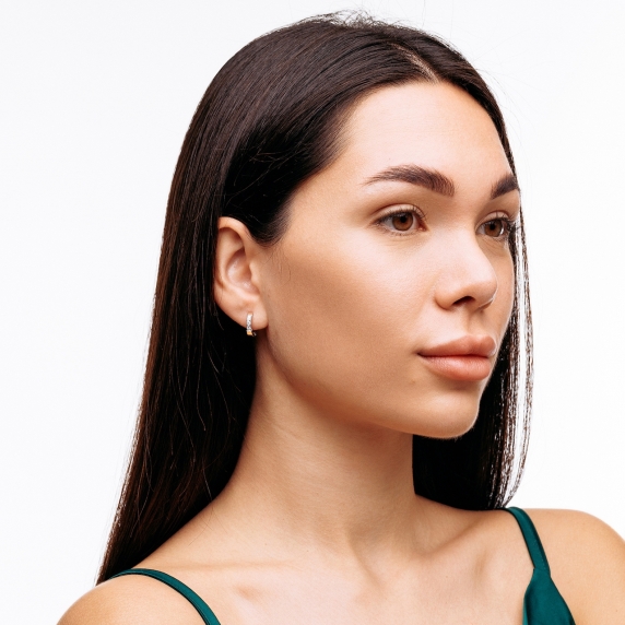 Stříbrné náušnice &amp;quot;Viola&amp;quot; - 4