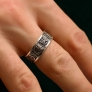 Silver ring &amp;quot;13 Runes&amp;quot; - 3