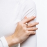 Silver ring &amp;quot;Jasmine&amp;quot; - 7