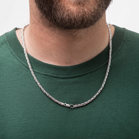 Серебряная цепочка &amp;quot;Лисий хвост&amp;quot; - 5