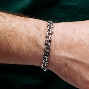 Silver bracelet "Bismarck"