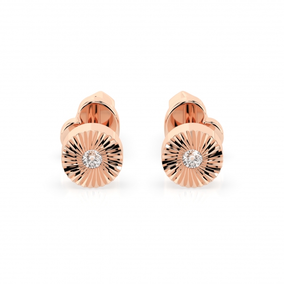 Золоті сережки «Флер» - 1