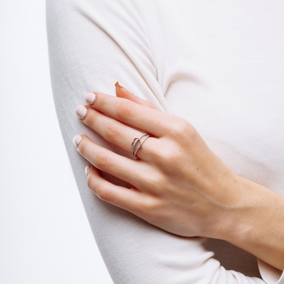 Stříbrný prsten &amp;quot;Láska&amp;quot; - 4