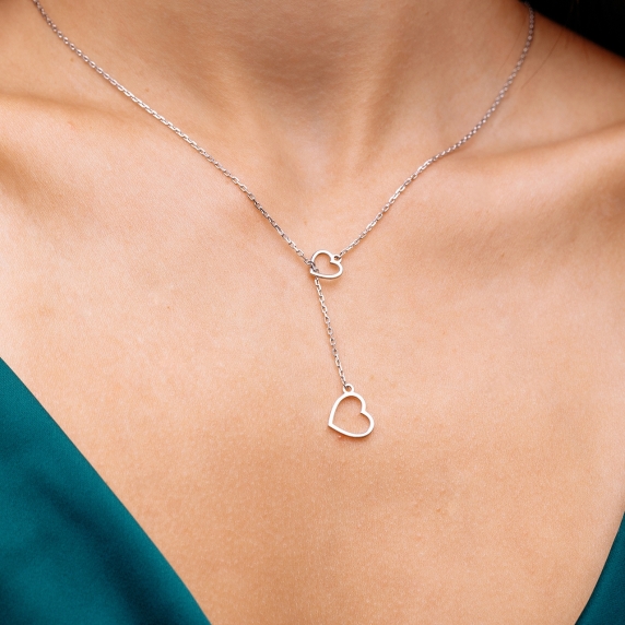 Срібне кольє &amp;quot;Серце&amp;quot; - 4