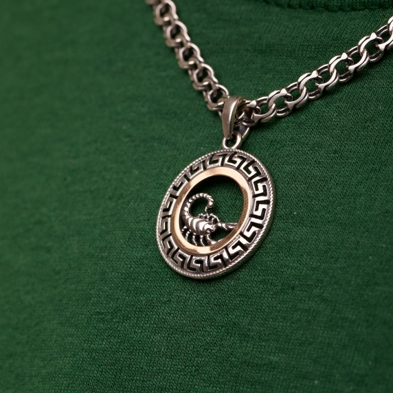 Серебряный подвес &amp;quot;Скорпион&amp;quot; - 2