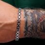 Silver bracelet &amp;quot;Double Anchor&amp;quot; - 4