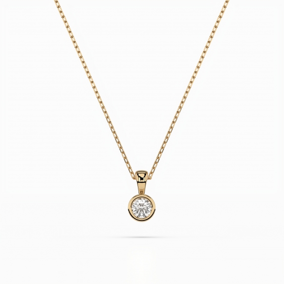 Zlatý náhrdelník «Záře» - 1