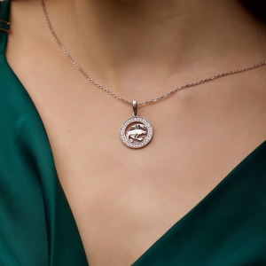 Stř&iacute;brn&yacute; př&iacute;věsek "Rak"