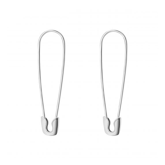 Stříbrné náušnice &amp;quot;Sponka&amp;quot; - 4