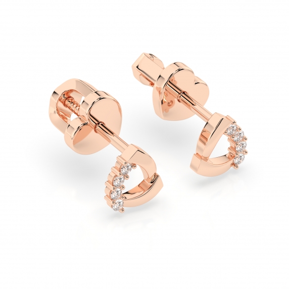 Zlaté náušnice «Magie» - 3