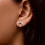 Silver earrings &amp;quot;Moon&amp;quot; - 2