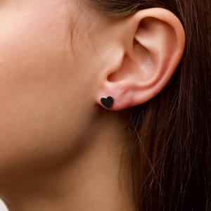 Stř&iacute;brn&eacute; n&aacute;u&scaron;nice "Srdce"