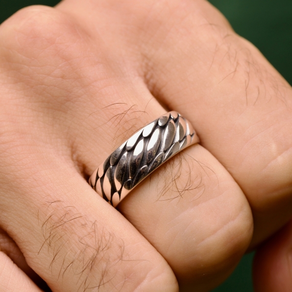 Silver ring &amp;quot;Phoenix&amp;quot; - 2