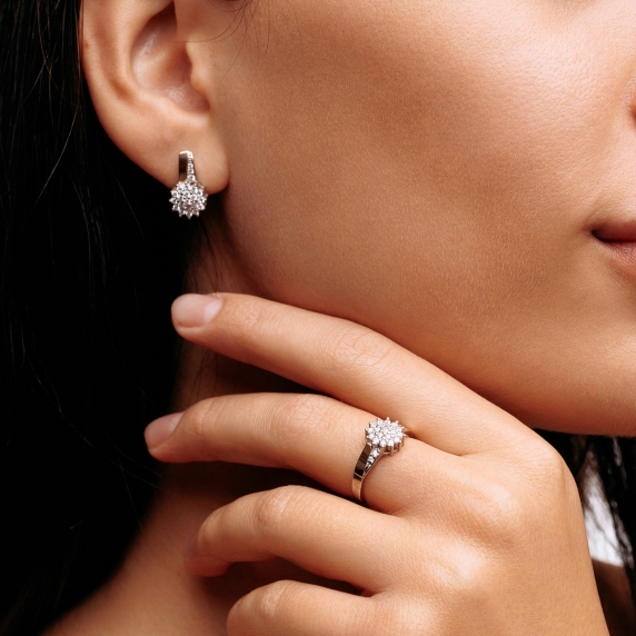 Срібна каблучка &amp;quot;Ніжність&amp;quot; - 5