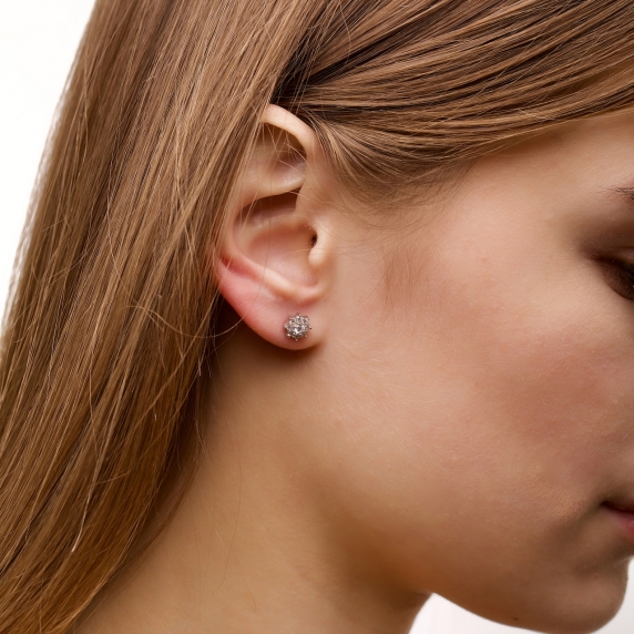 Stříbrné náušnice &amp;quot;Verona&amp;quot; - 2