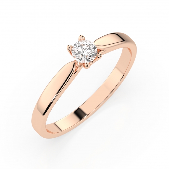 Gold Ring «Essence» - 1