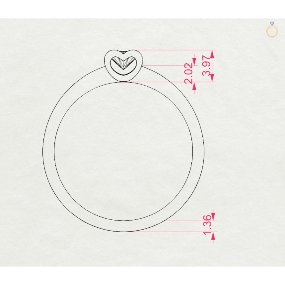 Золоте кільце &amp;quot;Любов&amp;quot; - 5