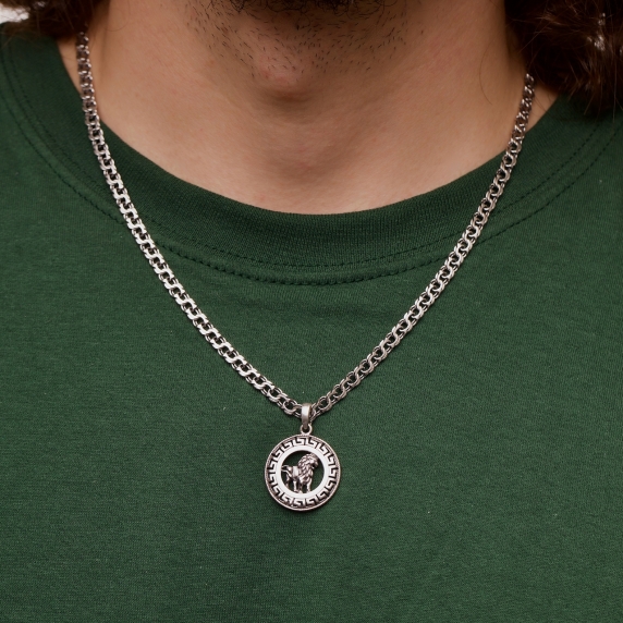 Срібна підвіска &amp;quot;Лев&amp;quot; - 2