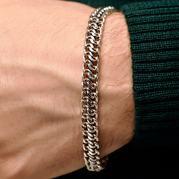 Silver bracelet &amp;quot;Spartak&amp;quot; - 5