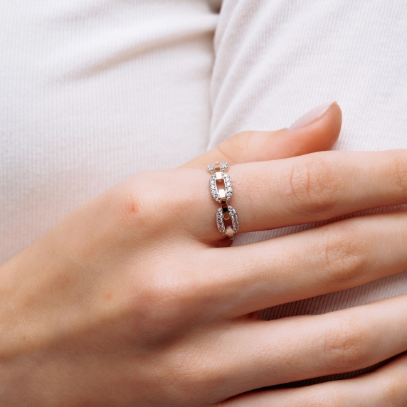 Stříbrný prsten &amp;quot;Záře&amp;quot; - 3