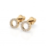 Gold Earrings «Shine» - 2