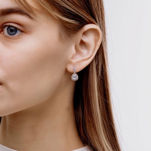 Silver earrings &amp;quot;Lunara&amp;quot; - 2