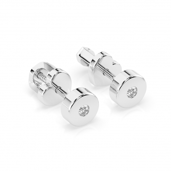 Золотые серьги «Нежность» - 3