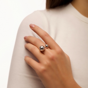 Stř&iacute;brn&yacute; prsten "Elegie"