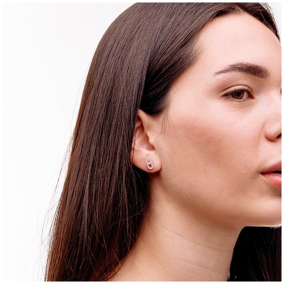 Stříbrné náušnice &amp;quot;Solveig&amp;quot; - 3