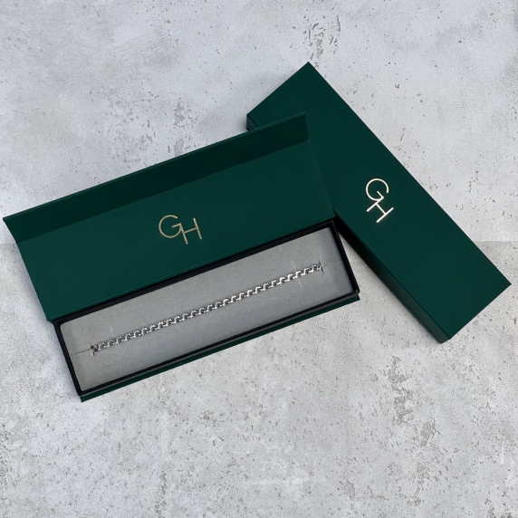 Silver chain &amp;quot;Bismarck&amp;quot; - 9