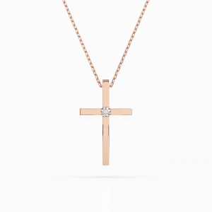 Золоте кольє &laquo;Хрест&raquo;